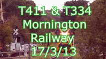 Mornington Railway: T334 & T411 17/3/13