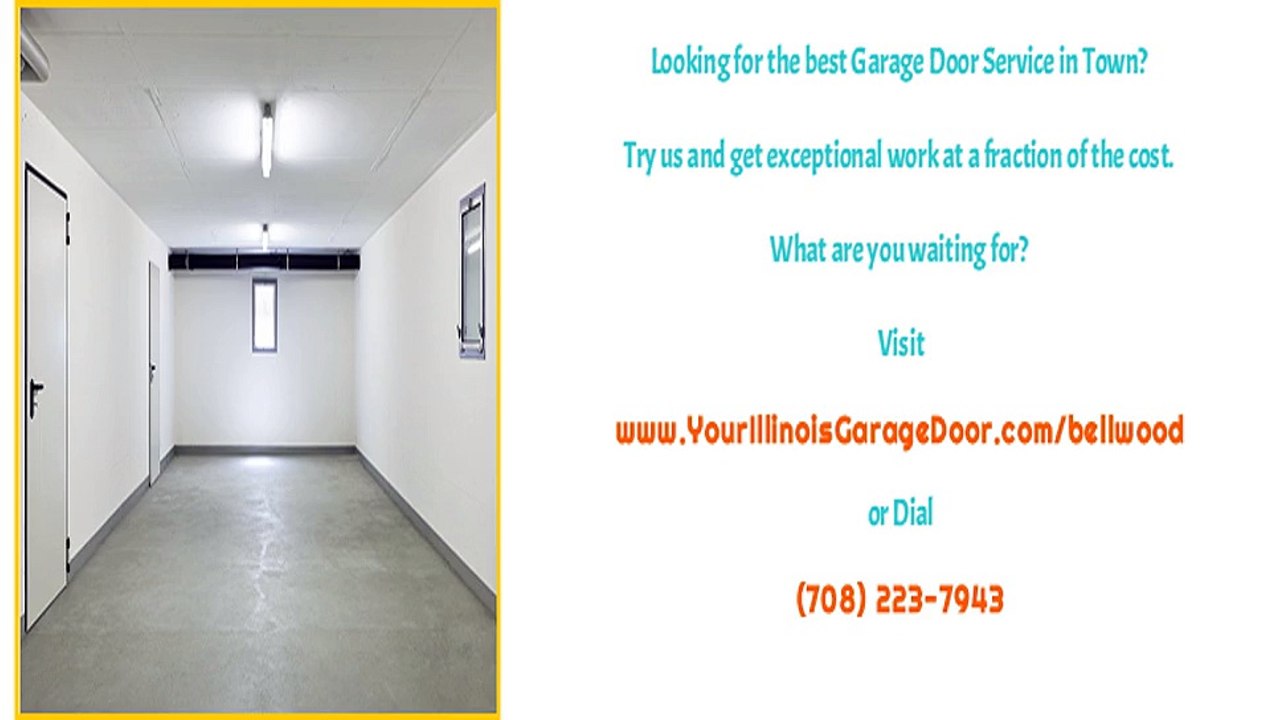 Professional Garage Door Repair in Bellwood, IL