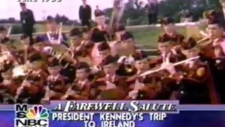 President Kennedy in Ireland.