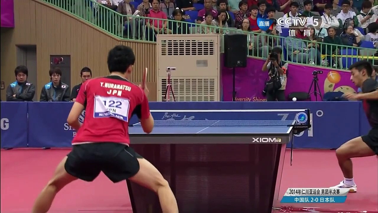 2014 Asian Games MT-SF CHN-JPN (3) Zhang Jike - Yuto Muramatsu (full match|short form in HD)