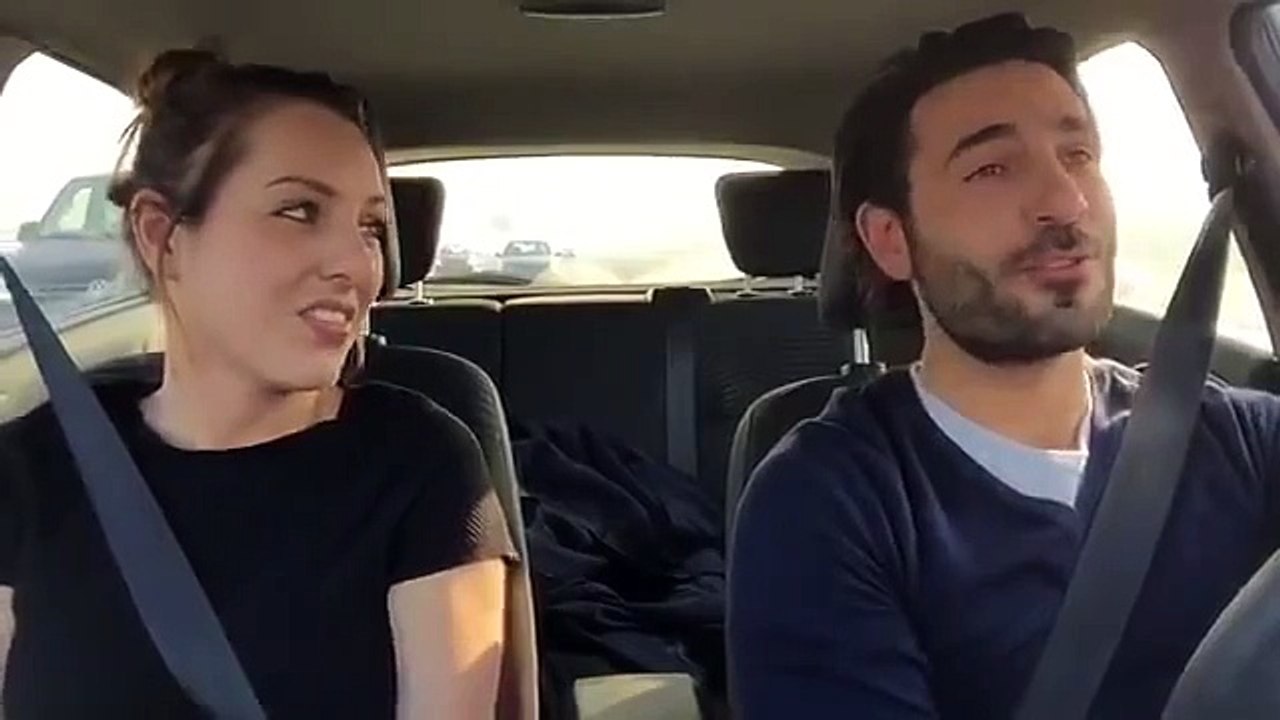 Cute couple sings Love is an Open door (Frozen)