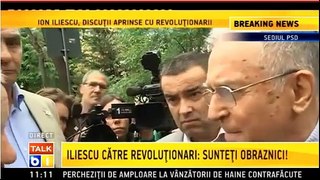 Comunistii si prostia este infinita in Romania.Ion Iliescu,marele criminal,dar inca obraznic.