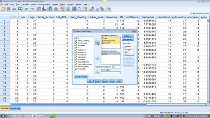 How to Use SPSS- Replacing Missing Data Using the Expectation Maximization (EM) Technique
