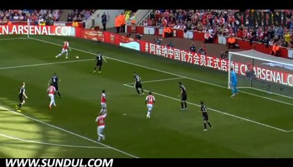 Premier League | Arsenal 2-0 Stoke City | Video bola, berita bola, cuplikan gol