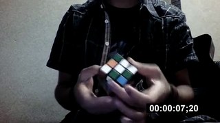 Rubik's Cube Solved in 1min 20sec by Me!