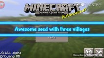 Minecraft PE-Seed con tre villaggi/three villages