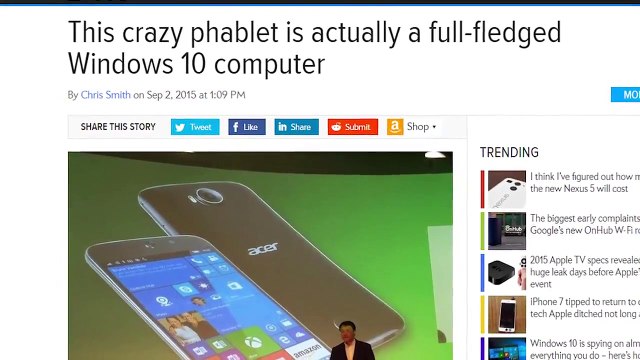 IFA 2015 Tech News Roundup! Sony Xperia Z5, Moto 360, Gaming laptops