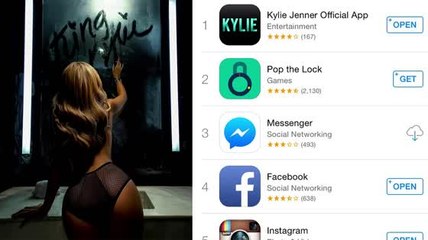 Kylie Jenner Has the No. 1 Free App in Store
