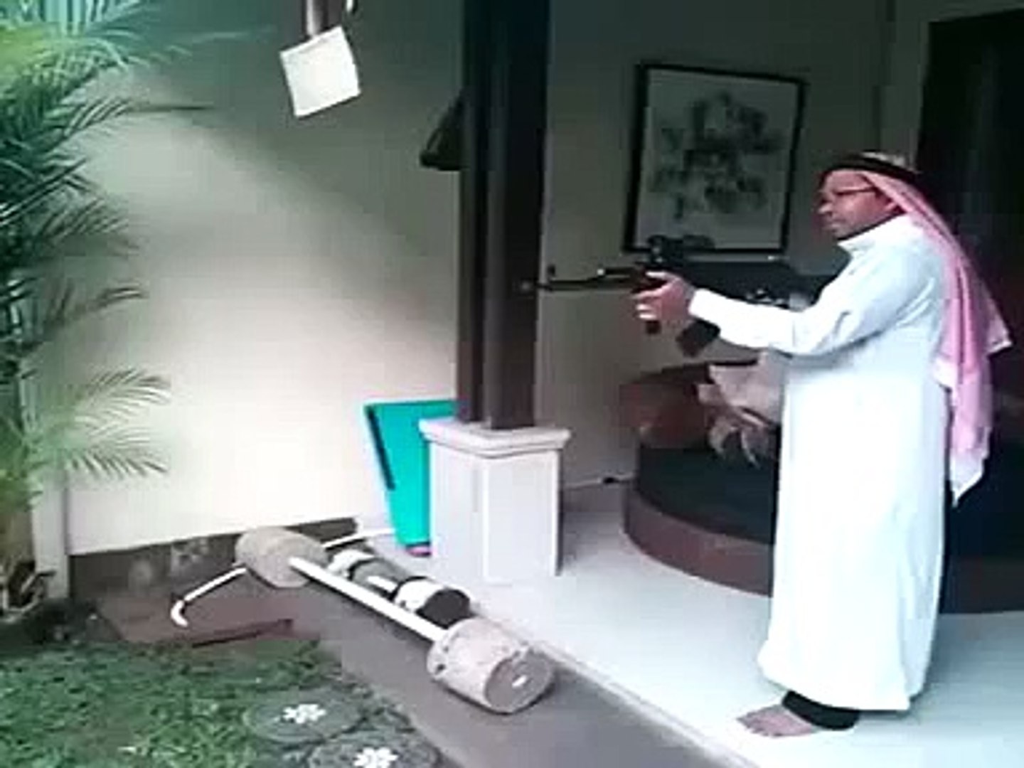 Funny Arab Gun Shooting Video Dailymotion
