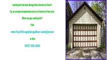 Garage Door Repair Services in Glencoe, IL