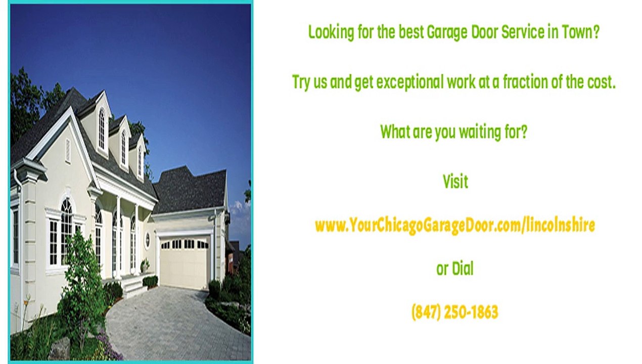 Lincolnshire, IL Garage Door Repair Services
