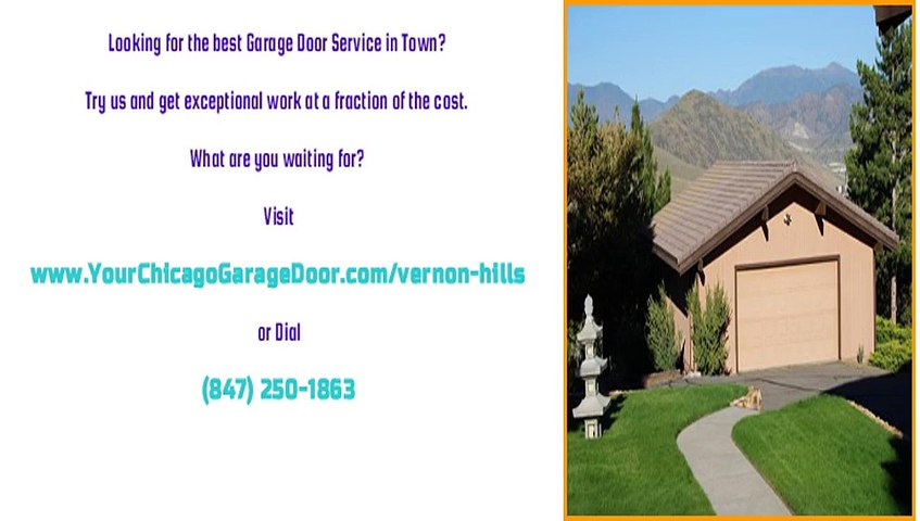 Garage Door Repairs Service And Installations In Vernon Hills Il