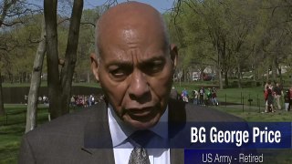 30th Anniversary of the Vietnam Wall Groundbreaking with BG George Price