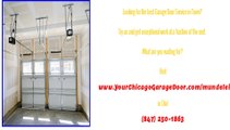 Garage Door Repair Services in Mundelein, IL