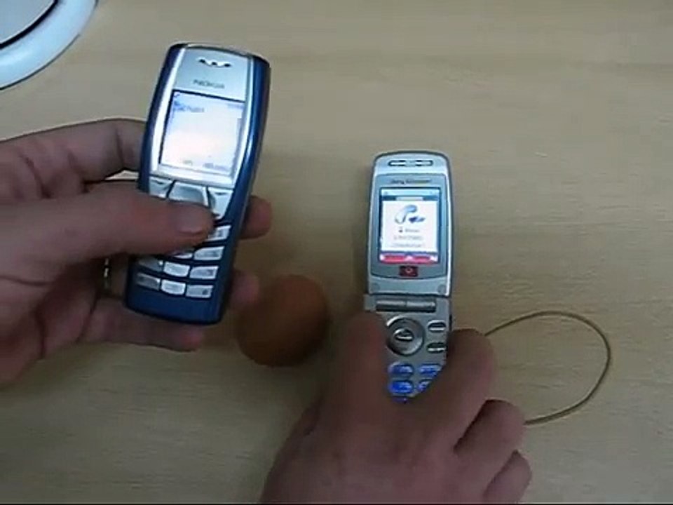 Mito: Cocinar un huevo con dos móviles