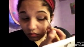 Doing my makeup for church !(Not a tutorial)