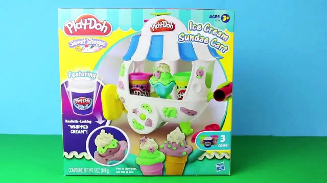 Play Doh Ice Cream Cart Popsicle, Ice Cream Cone