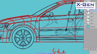 Basic of Car Modeling by Deepak Sir using plan modeling Tech in Maya
