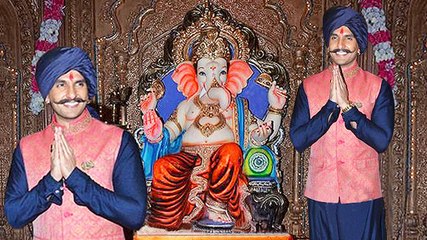 Bajirao' Ranveer's GANPATI Celebration | #LehrenTurns29