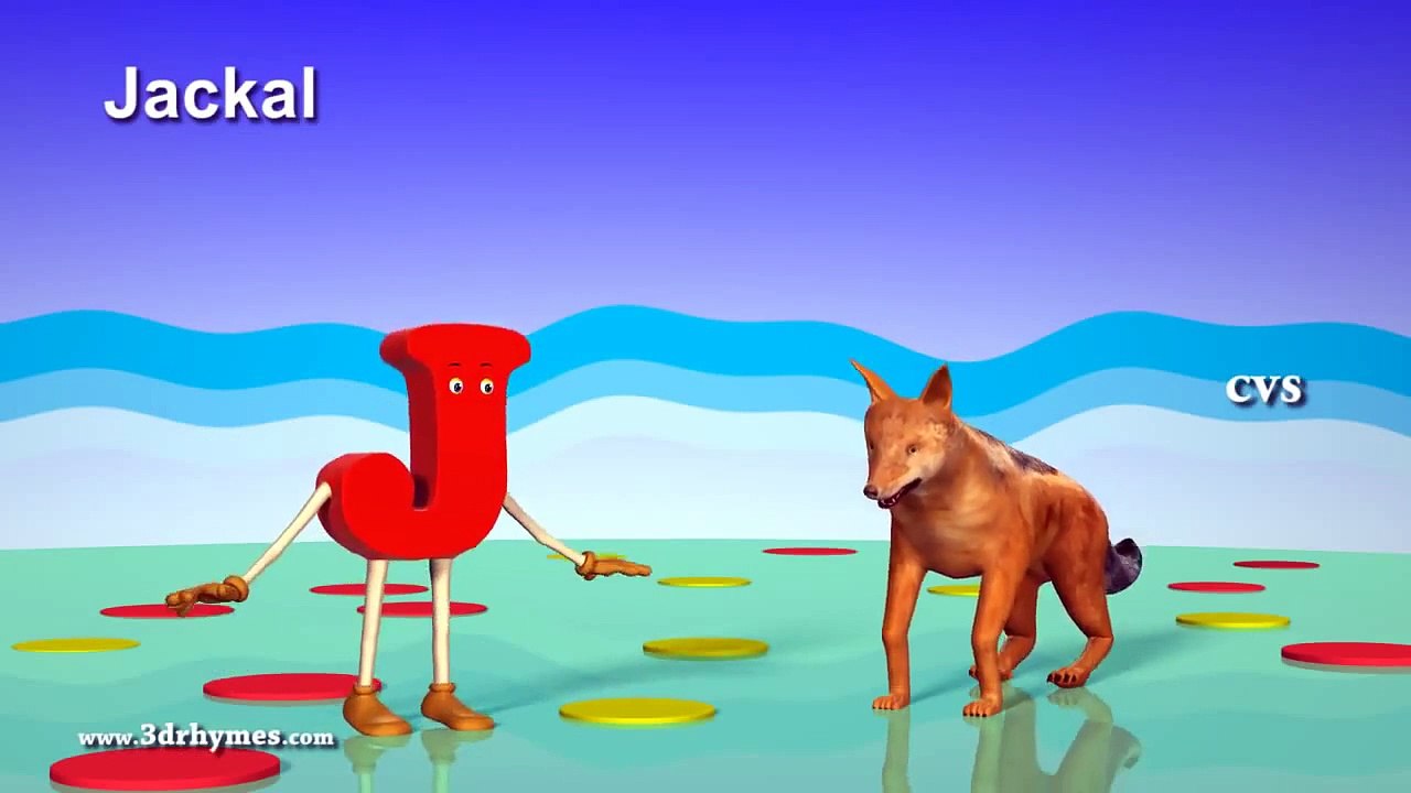 A is for Ant Nursery rhymes   3D Animation ABC Animals Alphabet song for children