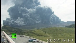 Mount Aso Erupts- Japans Largest Volcano