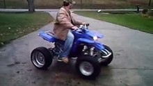Yamaha Blaster Burnout