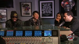 Chelley And Ricky Blaze Stop By The Hot 97 Morning Show!