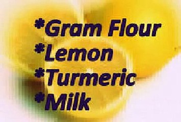 Beauty Tips for Fair Skin - Gram Flour, Turmeric Facemask