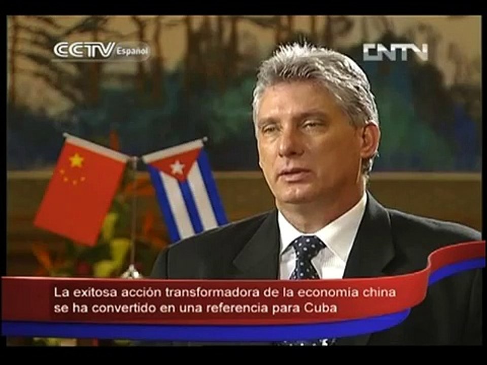Diálogo Entrevista a Miguel Díaz Canel Vicepresidente de Cuba parte 1