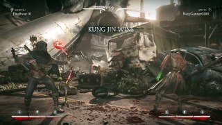 Mortal Kombat X online gameplay with Kung Jin