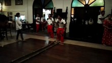 Japanese students dance the Tinikling at Nurture