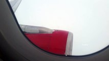 Virgin Atlantic Little Red A320 descent into Aberdeen