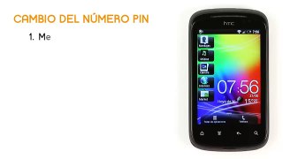 Tutorial HTC Explorer Cambio de PIN - Jazztel