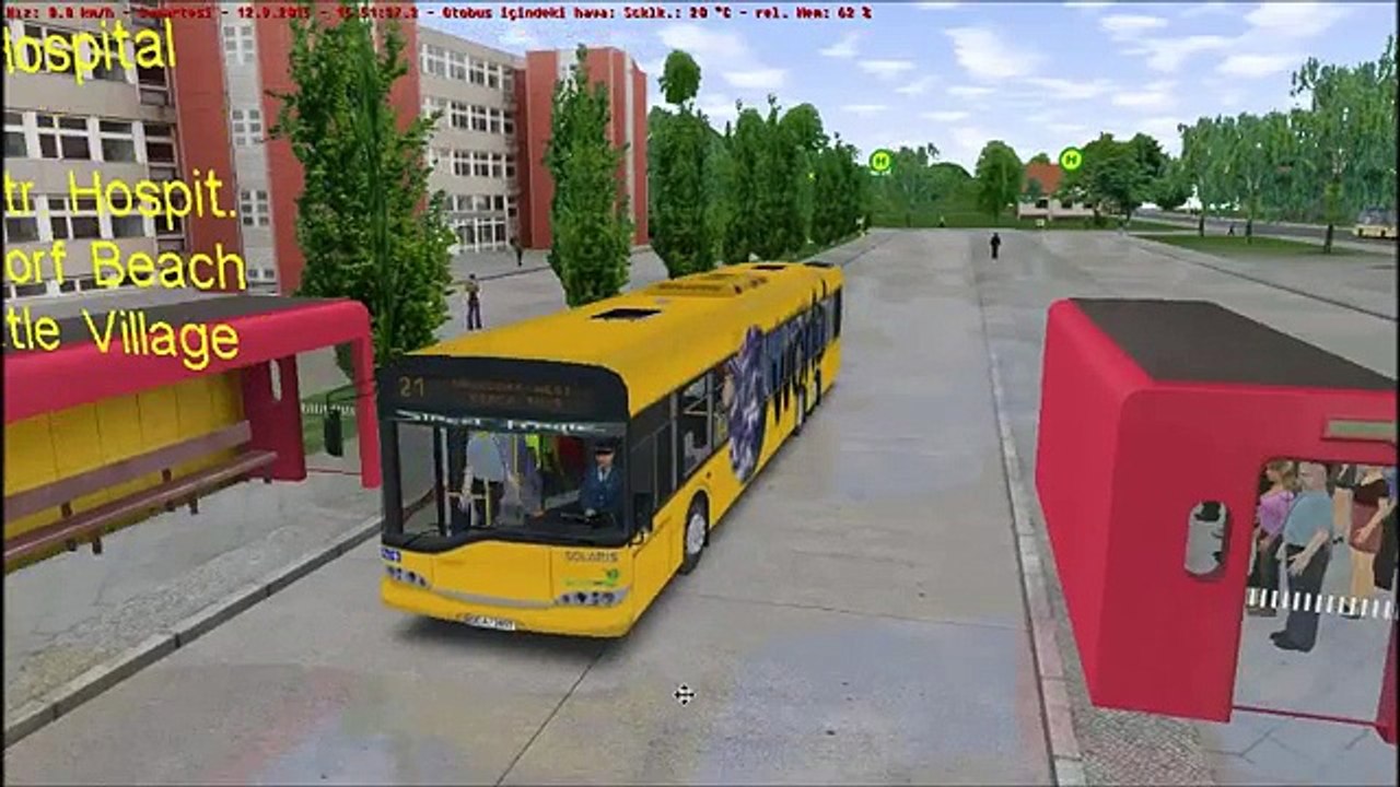 OMSİ BUS SİMULATOR LİNE 21