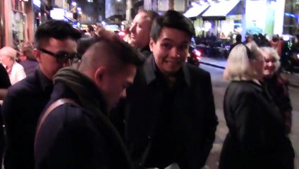 Miss Saigon Cast at the Stage Door after the show on May 3, 2014