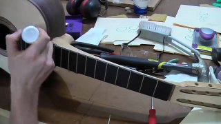 Build a Guitar, Part 11, Detailing the Neck