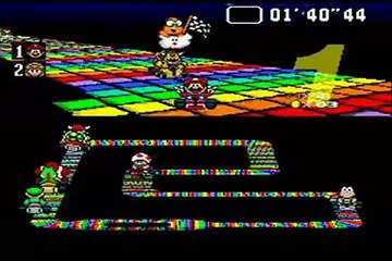 Super Mario Kart (SNES) Ending