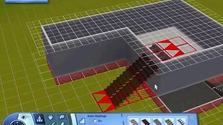 The Sims 3 :How to build a garage connected to a house on foundations