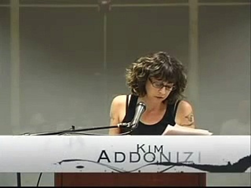Poetry@Tech: Kim Addonizio