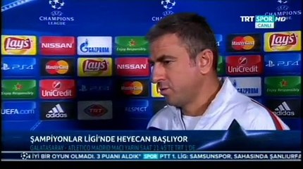 Hamzaoğlu: "Şampiyonlar Ligi bizi olumlu etkileyecek"