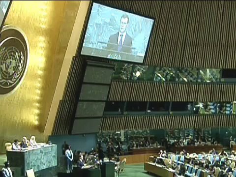 Выступление на 64-й сессии Генеральной Ассамблеи ООН