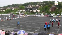 Mène 8, Finale du France Quadrettes Vétérans, Sport Boules, Objat 2015