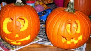 First Time Pumpkin Carvings - Family Projects Are A Scream!