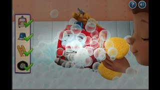 Doc McStuffins Bathtime -  Video Game for kids children - english episodes !!! NEW !!!