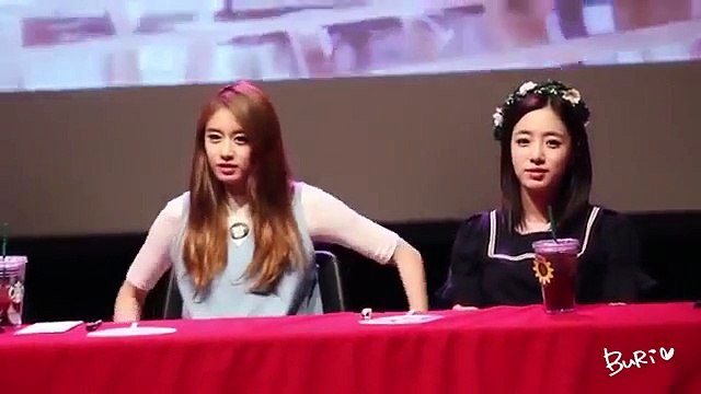 [Fancam)♥T-ara♥Jiyeon & Eunjung funny moments♥