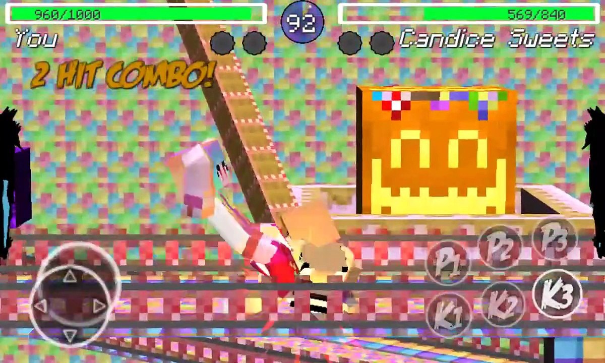 [Pixel Fighter 3D] Girl Fights: Unknown vs Candice Sweets Forgetting Candice