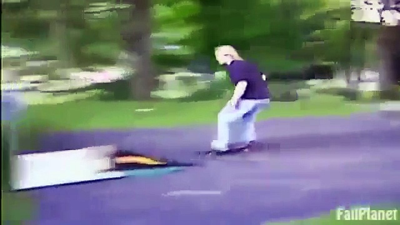 En komik trambolin kazalar