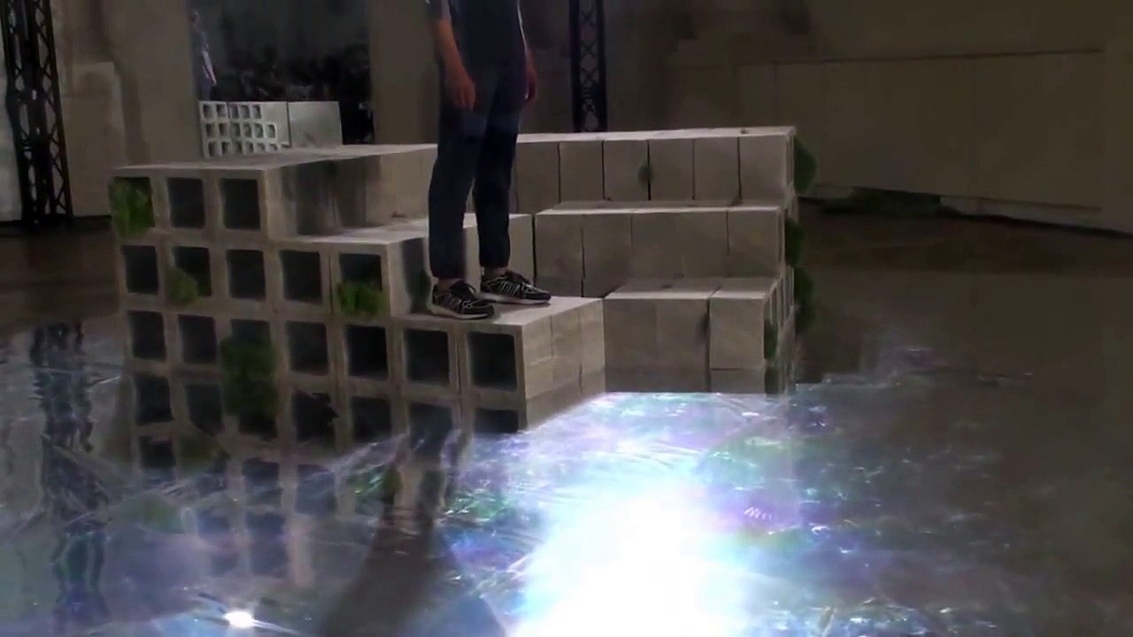 #PFW White Mountaineering #AdidasOriginals #SS16 www.facades-online.com