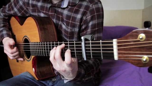 The Script - The Man Who Can't Be Moved - Fingerstyle Guitar Cover - Free Tab