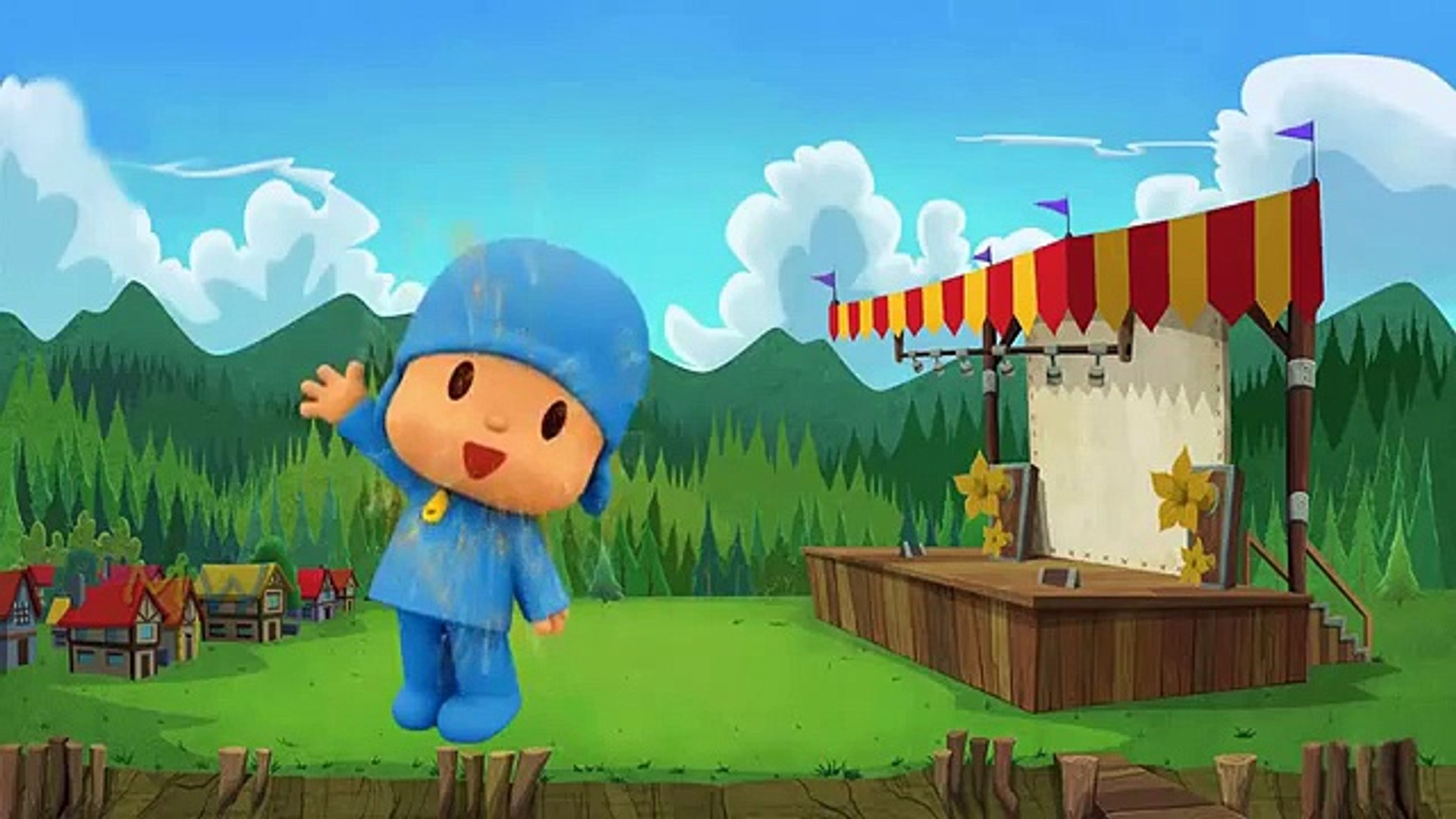 Pocoyo Finger Family Rhyme | Finger Family Nursery Rhymes For Kids